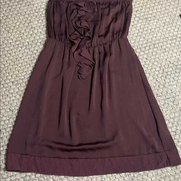 banana republic burgundy dress 1940s NEW YORK CREATION Burgundy Velvet Dress